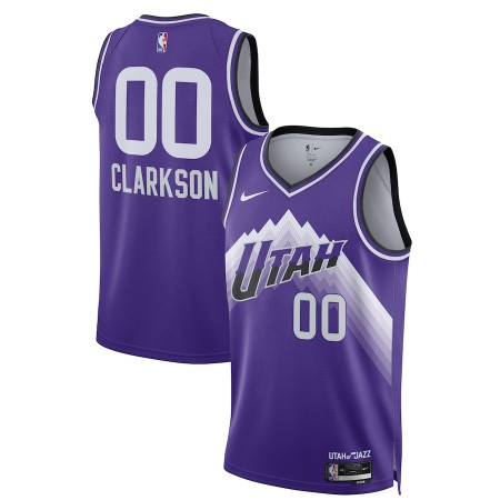 Dres Utah Jazz Clarkson Jordan Nike 2023-24 City Edition Ljubičasta Swingman